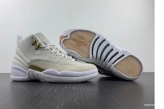 873864-102 OVO 12 873864-102 Retro Jordan White 0419